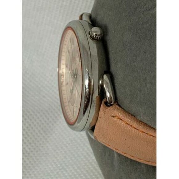 Fossil ES3952 Tailor Women's Brown Leather Analog Dial Quartz Genuine Watch C897 - Picture 3 of 9